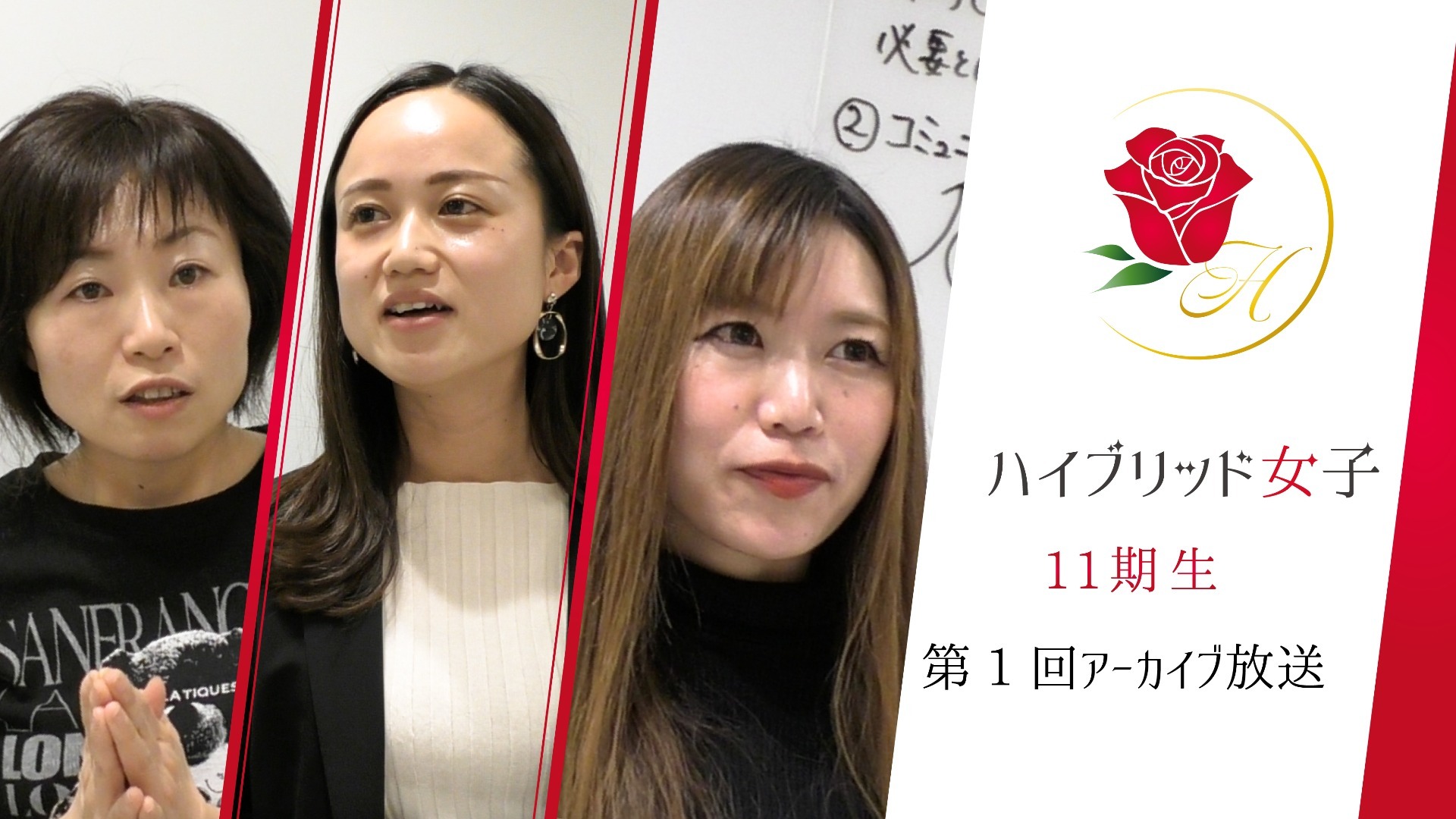 【ハイブリッド女子11期生】第1回 part1〜3