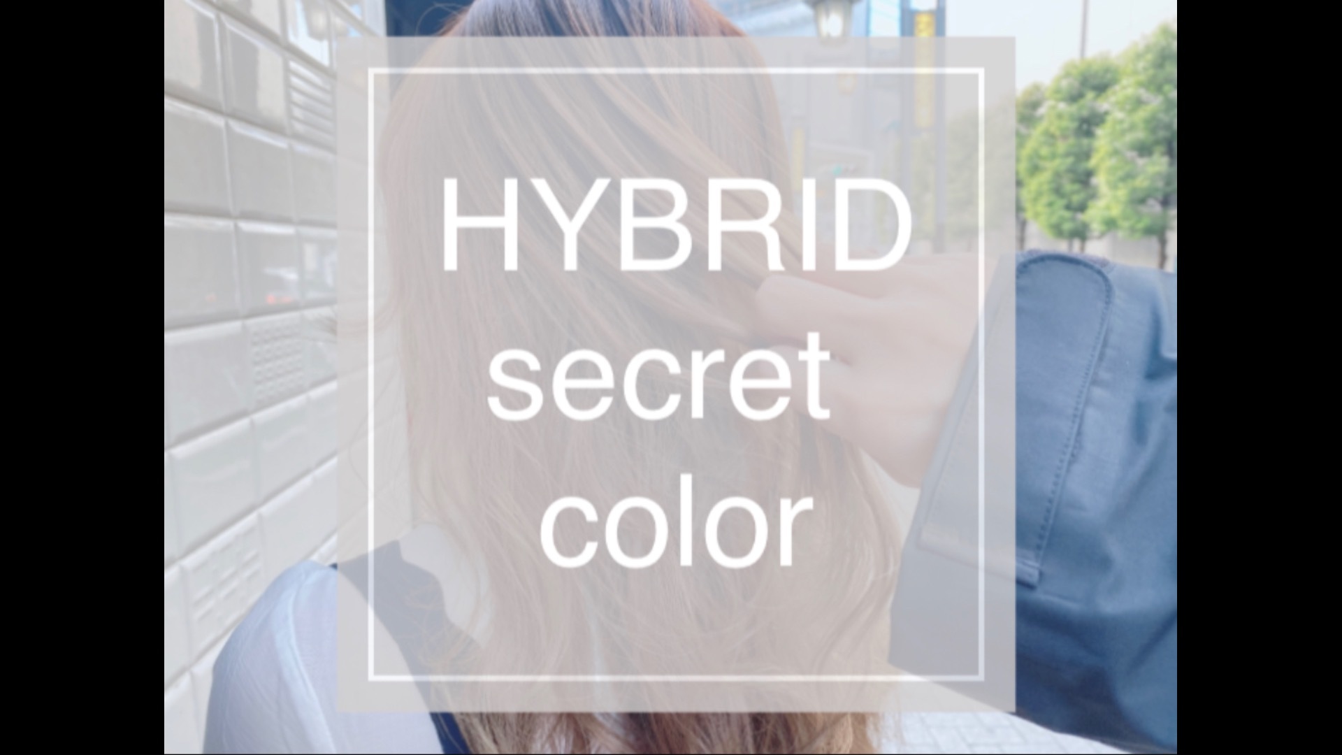 HYBRID secret colorのやり方