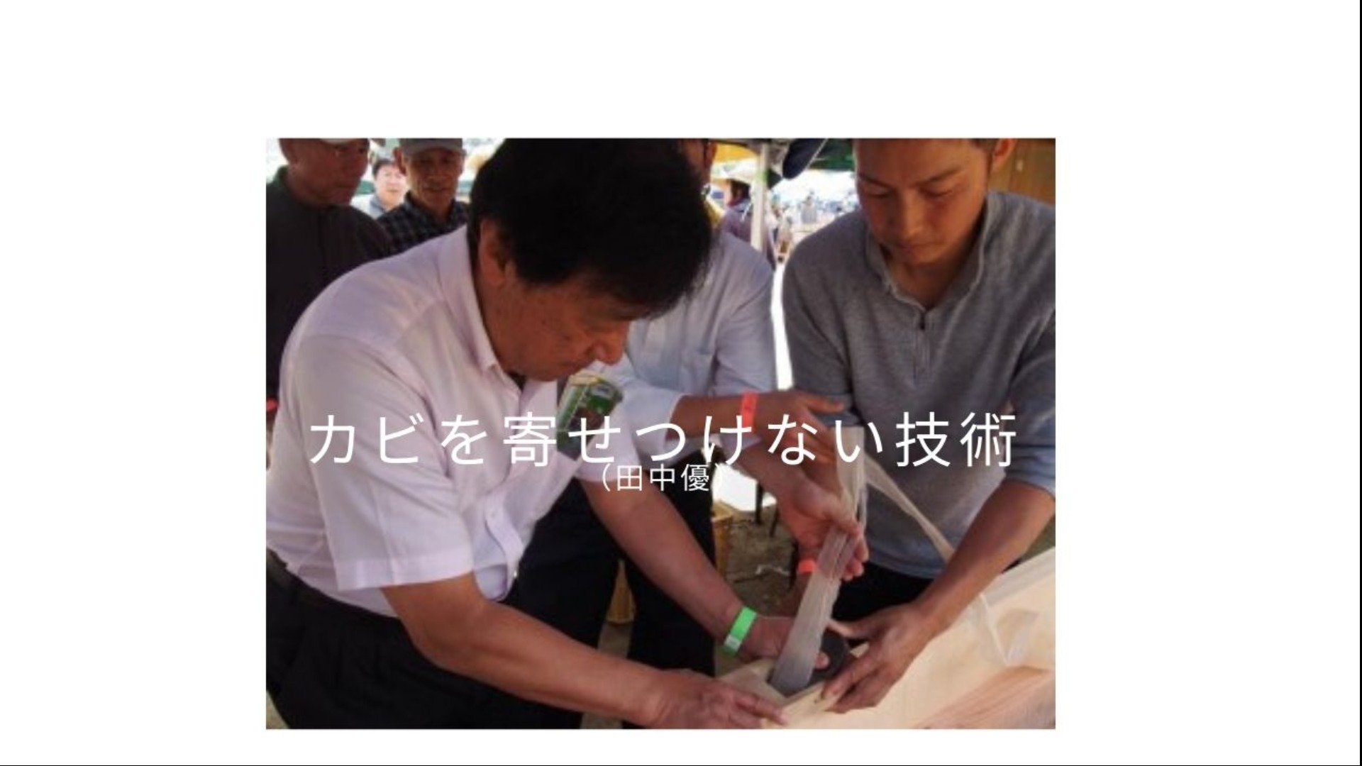 カビを寄せつけない技術