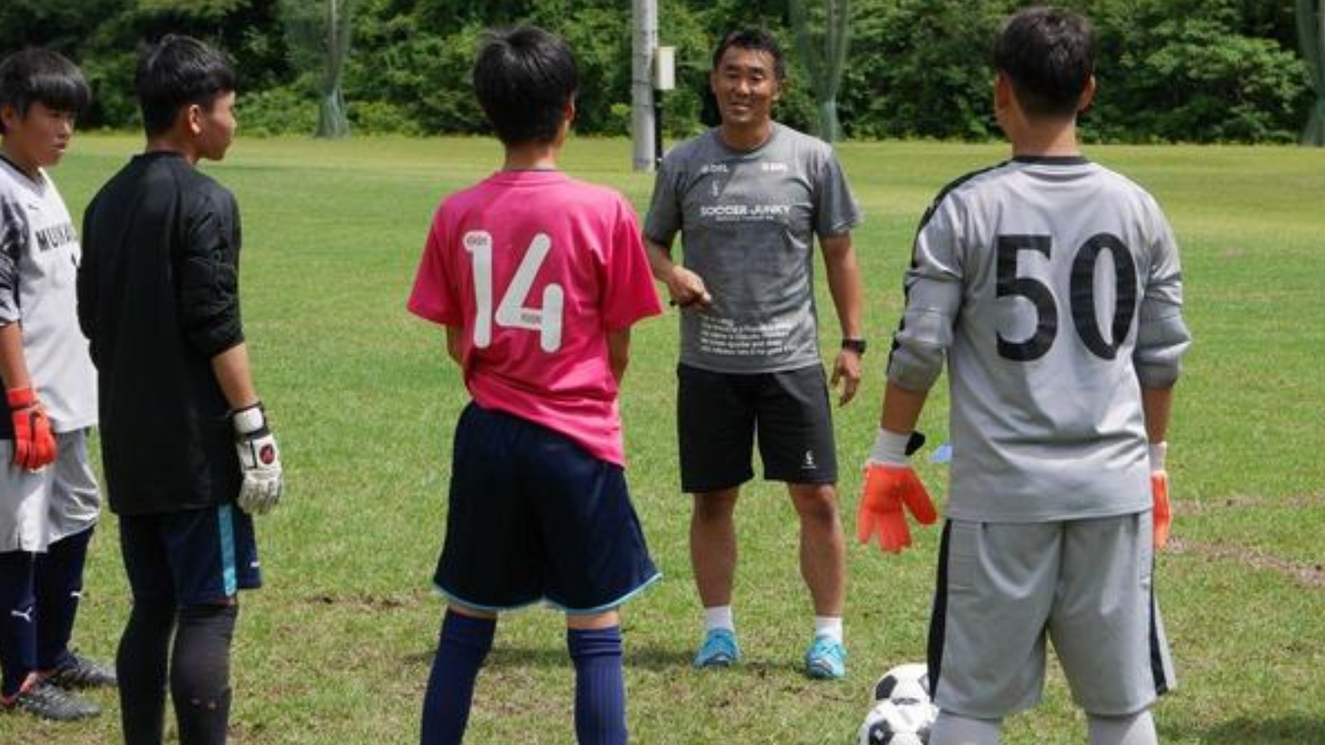 澤村コーチの指導を体感!