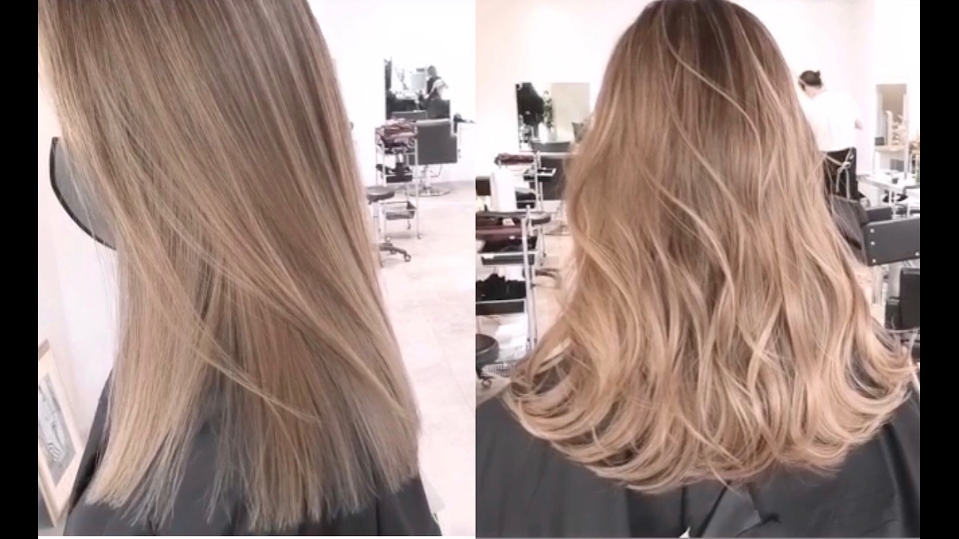 繊細系back combing デザイン!くすまないブラウンベージュ!