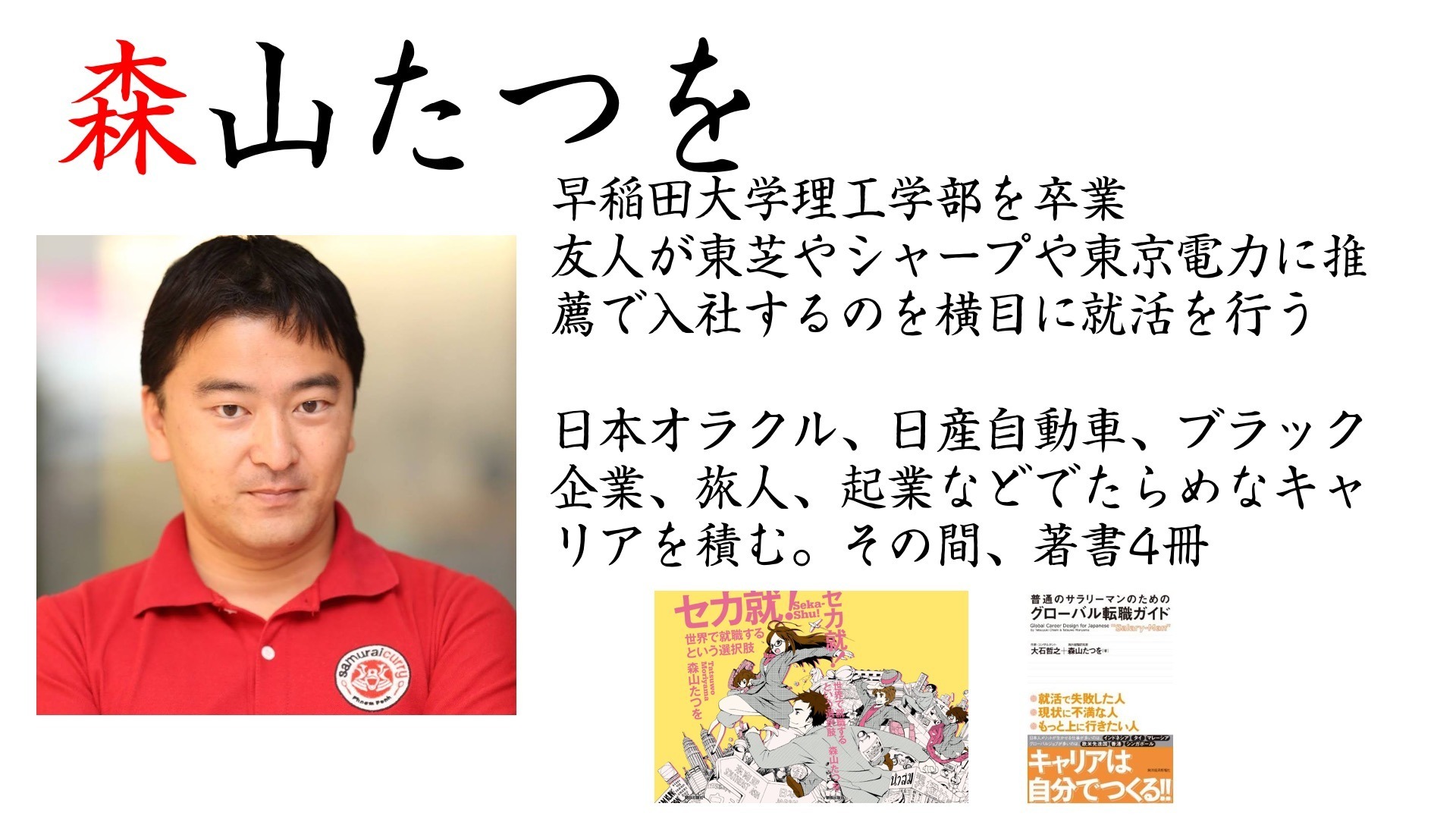 森山たつを